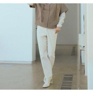 [엘루아][엘루아] 코튼스판 기모 코듀로이 팬츠_아이보리