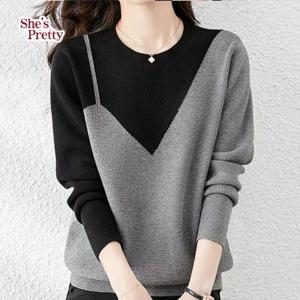 [쉬즈프리티] 베스팅레이어니트_여성니트