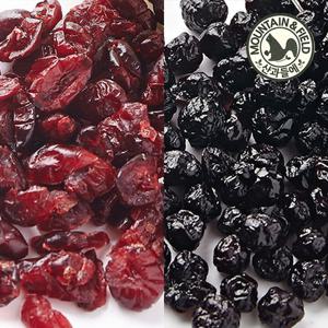 [산과들에] 새콤달콤 건크랜베리 1kg + 건블루베리 500g