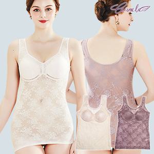 [시스넬라]인견몰드소프트쉐이퍼 1종 보정속옷 바디쉐이퍼 똥배 뱃살보정