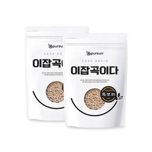 [이잡곡이다] 25년 햇 국산 흑보리 1kg x 2봉