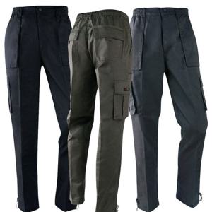 2장세트 빅사이즈 면 건빵팬츠 봄 가을 남성 작업복 등산복 건빵 주머니 바지 현장복
