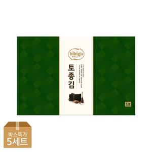 [CJ] 명절 선물세트 비비고 토종김 5호 X 5개(박스특가)