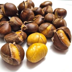 [산정마을] 웰빙간식 칼집난 햇 약단밤 1kg