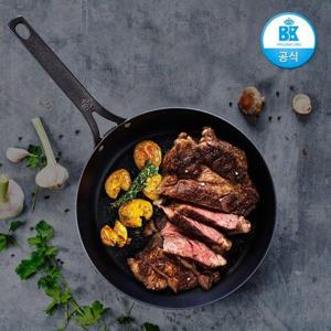 갤러리아_BK 블랙스틸 카본스틸 무쇠 후라이팬 28cm