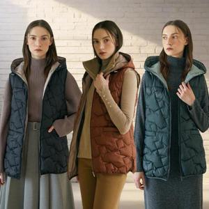 [마르조][1종]유니크 퀼팅 패딩 베스트