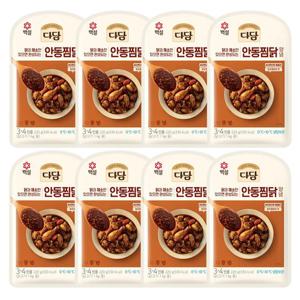 [CJ]백설 다담 안동찜닭양념220g x8개