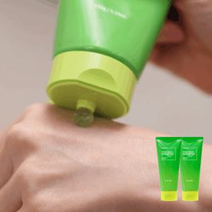 ♥홍조진정팩♥ 미고가 그린허니팩 150g X 2통 녹두 오이 꿀팩 임채원 워시오프팩