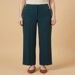 [꼼빠니아][꼼빠니아]버클 버튼 장식 8부 팬츠-CW22PP1201470C