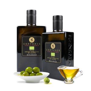 이탈리아 첸톤제 유기농 엑스트라버진 올리브 오일 500mlX2병 생식 고급 올리브유 냉압착