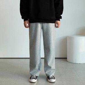 [코아라]겨울 키작남 기모 트레이닝바지 남자 청소년 운동복