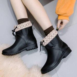 여자 첼시 레인 부츠 기모 예쁜 캐쥬얼 패션 데이트 WD78429