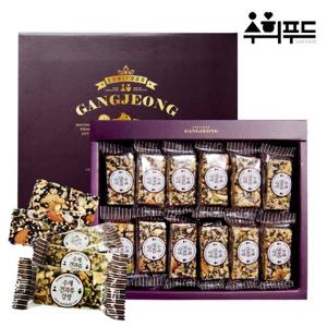 [수희수제견과] 수제 견과류 모듬 강정 세트