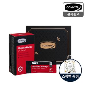 [콤비타코리아] 뉴질랜드 UMF5+ 마누카꿀 사셰 28입 스틱꿀(10gx28포) +쇼핑백