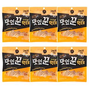 구워서 더욱 바삭 맛있꾼 먹태 허니버터맛 6봉