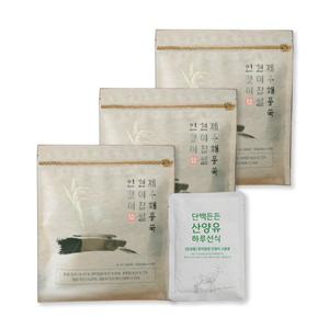 제주 해풍쑥 현미찹쌀 인절미 40g x 40팩 + 산양유콩고물 2팩