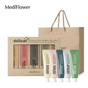 [5+1덤증정]메디플라워  델리카 핸드크림 5종세트+쇼핑백