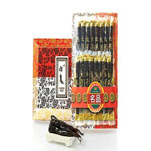 [금삼] 홍삼정과 한뿌리정과 비단지함(중) 400g(12-15뿌리)