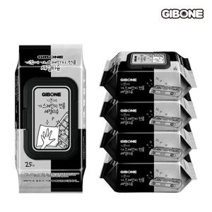 [기본에] 가스레인지 전용 세정티슈 5팩