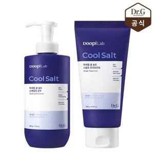 닥터지 두피랩 쿨 솔트 스케일링 샴푸 500g+트리트먼트300g