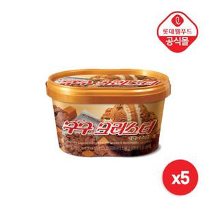 [롯데] 구구 크러스터 660ml X 5개