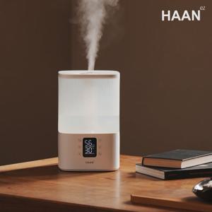 ★자동습도조절★리모컨포함 [한경희] 가열식 가습기 물멍 살균 초음파 무드등 4L 온열가습기