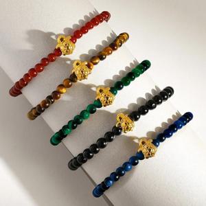 골드앤 순금 24K 황금 거북이 천연석 비즈 팔찌 소*윈터특가*