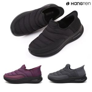 행텐 HT-3707 핸즈프리 이지핏 패딩슬립온 방한화 남녀공용 퍼안감 따뜻한 겨울패딩신발