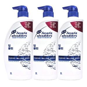 헤드앤숄더 비듬샴푸 850ml 딥클린x3개