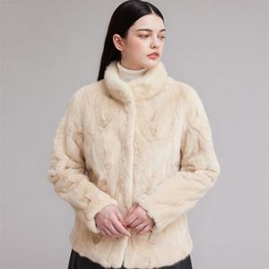 ★타임특가★ [드피엘]  스킨카라 밍크자켓 (F23)