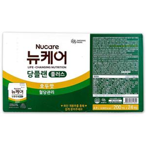 [해핑] 코스트코 대상 뉴케어 당플랜 플러스 호두맛 4.8L(200ml x 24개) 당류 ZERO