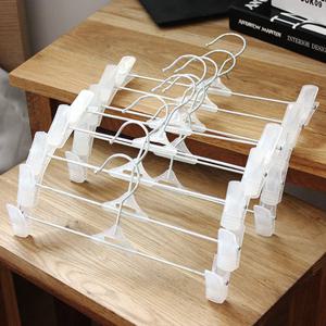 [가쯔] 화이트 집게 바지걸이 20개