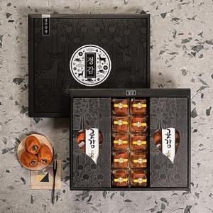 [부직포가방포장] 상주 반건시 혼합세트 1호 (반건시 20과+개별트레이 8-10과) 총1.65kg 곶감선물세트