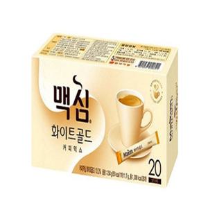 [새벽배송][우리가락]맥심 화이트골드 커피믹스 20T