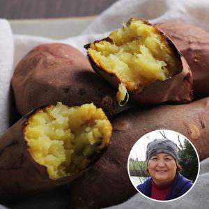 [산지장터]전남무안 김현희님의 유기농 특품 꿀밤고구마 3kg