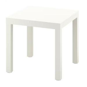 이케아 LACK 보조테이블 (55x55cm/화이트)/협탁