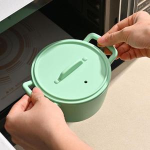 실리콘 이유식 찜기 600ml 전자레인지 용기 만두 계란 찜기