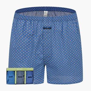 [좋은사람들]제임스딘 40수 순면 남자 트렁크 사각팬티 3매입 세트 (색상혼합/95-120) JHMTAP73