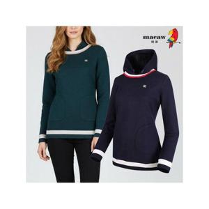 [마코](여성)후드 밍크 본딩 기모 캐주얼 니트_MMW4SW04