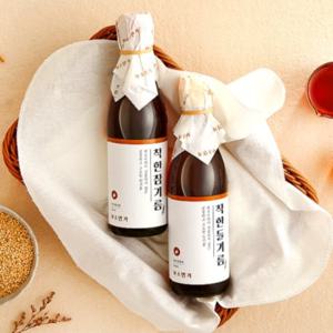 [꼬소명가] 착한 참기름+착한 들기름 선물세트