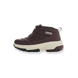 [몽벨][몽벨] 여성 윈터 부스터 방한 부츠 천연가죽 버건디