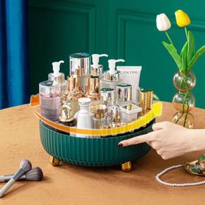 360도 회전 다용도 회전트레이 정리함 화장품 수납함 WCBCC67