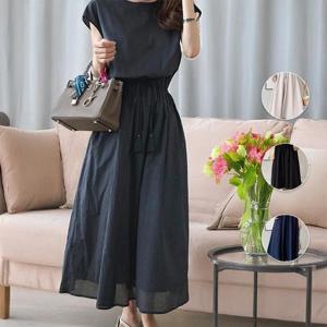 [써니 패션] 여성 여름 휴양지 바캉스 롱 원피스