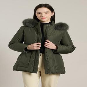 [BCBG][올앤선드리] 힙스트링 샤시 다운 점퍼 A5WAF82383_DG