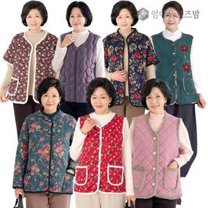 [엄마옷 로즈맘] 균일가 7500원 겨울 누빔 패딩 자켓/조끼 모음전