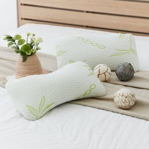 [TV홈쇼핑정품] 숲잠 편백나무베개 2개 세트(베개2개+겉커버2개+방향주머니2개)