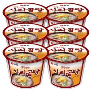 [농심] 사리곰탕 큰사발 6개