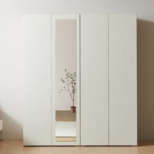 보루네오 마르체 이안 1600 전신거울 옷장 세트 BKC728