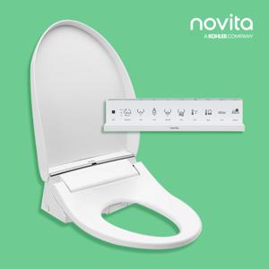 [홈앤특가] 노비타 비데 살균 자동 물내림 방수비데 BD-H900HS (뉴트럴실버)  무료설치