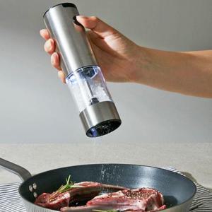 갤러리아_한샘 전동 그라인더 스텐 (대) 6단계 세라믹 소금 후추 깨갈이